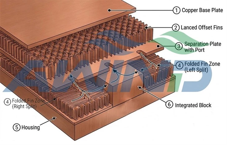 pure copper water block